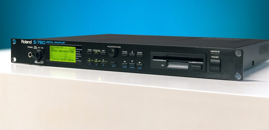 Roland, Serie S, sampler Roland, sampling, S-10, S-50, S-330, S-550, S-760, S-770, vintage, storia, strumenti musicali, musica elettronica, riccardo gerbi