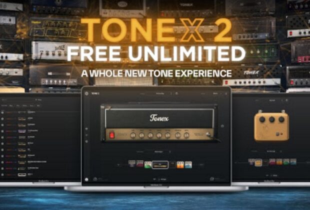 IK Multimedia, TONEX, TONEX Free Unlimited, TONEX 2.2, TONEX Modeler, Tone Model, ToneNET, software per chitarra, software per basso, amp modeling, AI Machine Modeling