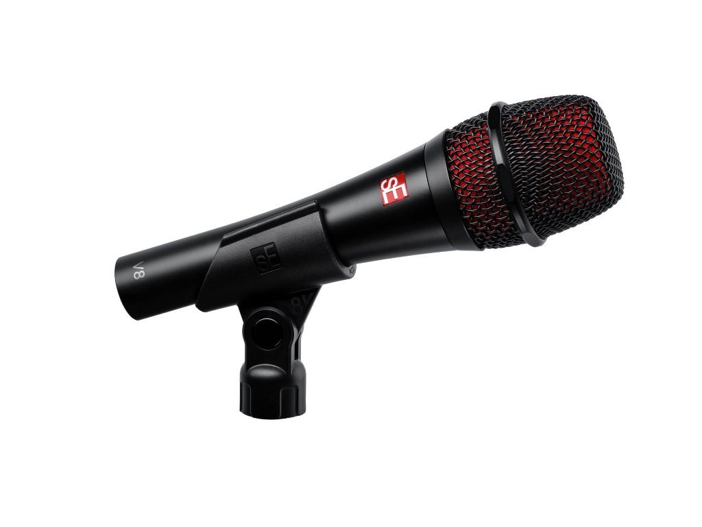 sE Electronics, sE Electronics V8, microfoni dinamici, microfoni vocali, microfoni live, audio professionale, Shure, Sennheiser, midiware, news